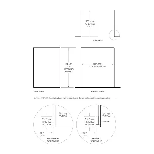 ICBID30FI SUBZERO Inbouw vriezer