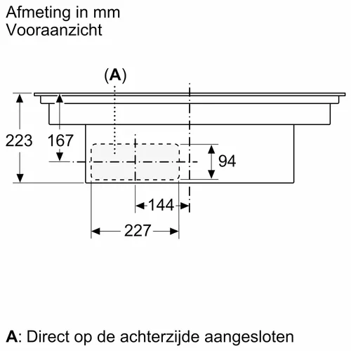 EX877NX68E SIEMENS Kookplaat met afzuiging