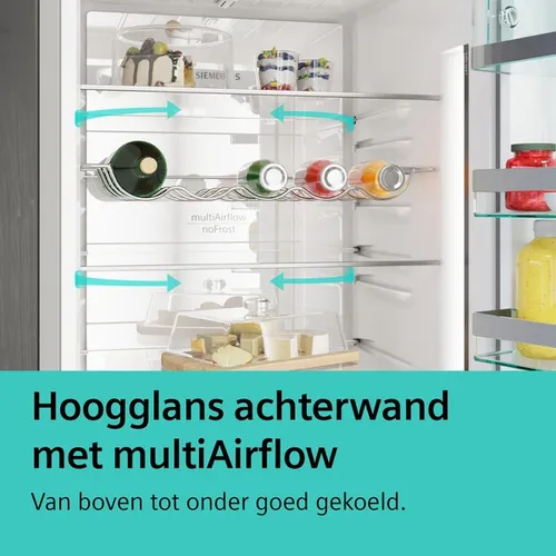 KG49NXXCF SIEMENS Vrijstaande koel-vries combinatie
