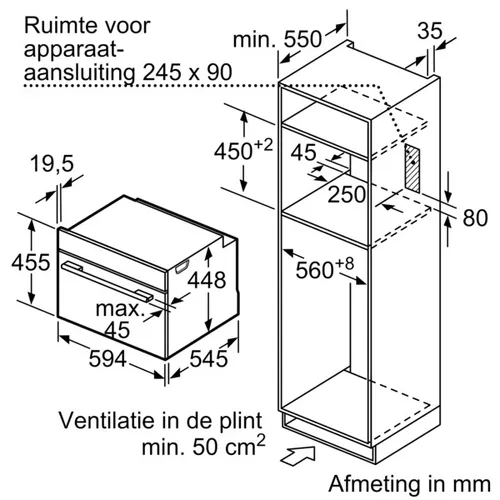 CE932GXB1 SIEMENS Magnetron met grill