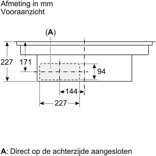 EX807NX68E SIEMENS Kookplaat met afzuiging