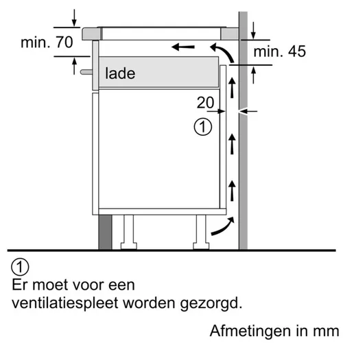 EX607NYV6E SIEMENS Inductie kookplaat