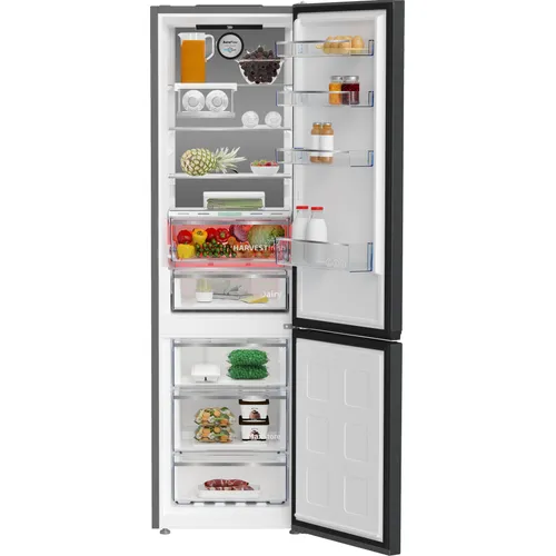 B5RCNE406LXBRW BEKO Vrijstaande koel-vries combinatie