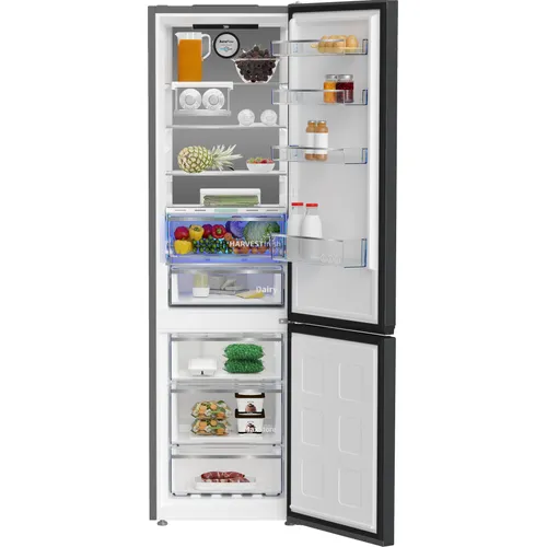 B5RCNE406LXBRW BEKO Vrijstaande koel-vries combinatie
