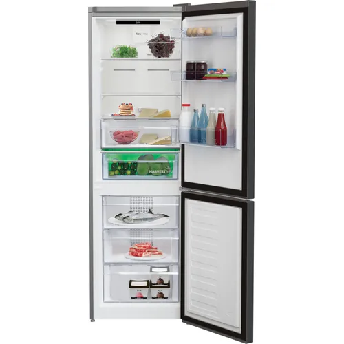 RCNE366E70ZXBRN BEKO Vrijstaande koel-vries combinatie