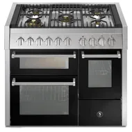GQ10SFF4MBA STEEL Fornuis 100 cm