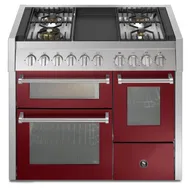 GQ10SFF4TBR STEEL Fornuis 100 cm