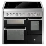 GQ10SFF5FIBA STEEL Fornuis 100 cm