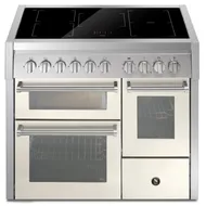 GQ10SFF5FINA STEEL Fornuis 100 cm