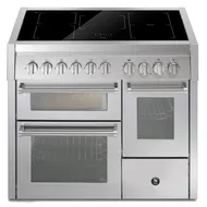GQ10SFF5FISS STEEL Fornuis 100 cm