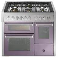 GQ10SFF6WAA STEEL Fornuis 100 cm
