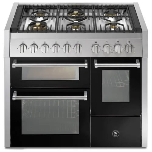 GQ10SFF6WBA STEEL Fornuis 100 cm
