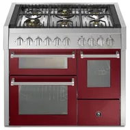 GQ10SFF6WBR STEEL Fornuis 100 cm
