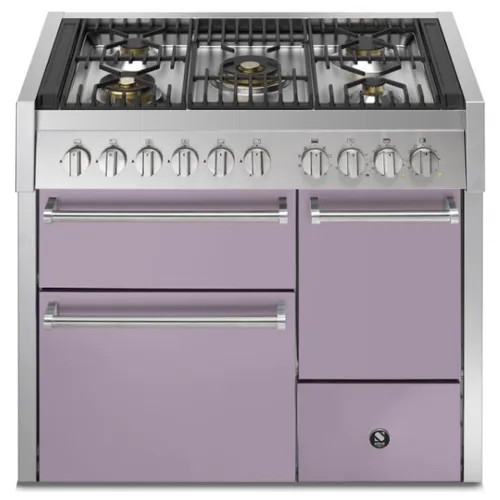 GQ10SFFD4MAA STEEL Fornuis 100 cm