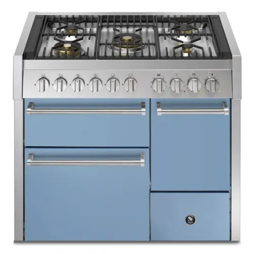 GQ10SFFD4MCE STEEL Fornuis 100 cm