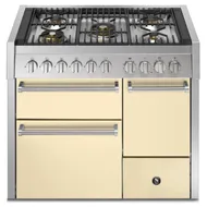 GQ10SFFD4MCR STEEL Fornuis 100 cm