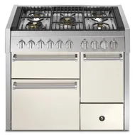 GQ10SFFD4MNA STEEL Fornuis 100 cm