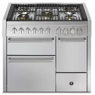 GQ10SFFD4MSS STEEL Fornuis 100 cm