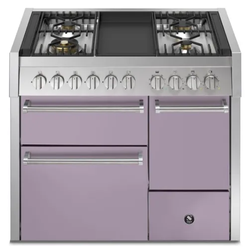GQ10SFFD4TAA STEEL Fornuis 100 cm