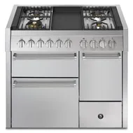 GQ10SFFD4TSS STEEL Fornuis 100 cm