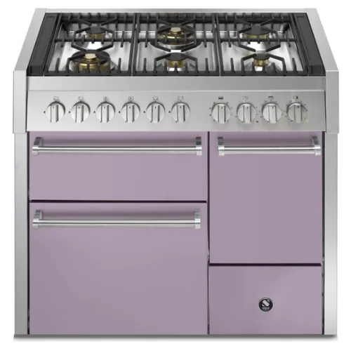 GQ10SFFD6WAA STEEL Fornuis 100 cm