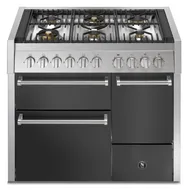 GQ10SFFD6WAN STEEL Fornuis 100 cm