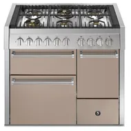 GQ10SFFD6WSA STEEL Fornuis 100 cm