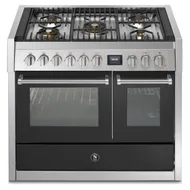 GQ10SF4MBA STEEL Fornuis 100 cm