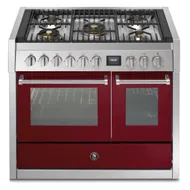 GQ10SF4MBR STEEL Fornuis 100 cm