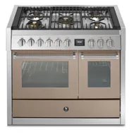 GQ10SF4MSA STEEL Fornuis 100 cm