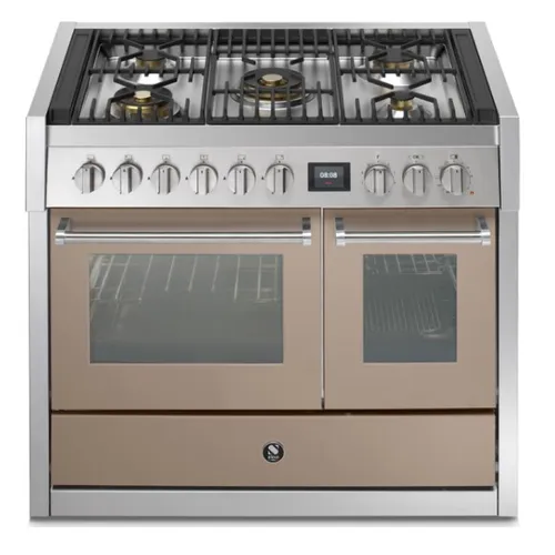 GQ10SF4MSA STEEL Fornuis 100 cm