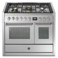 GQ10SF4MSS STEEL Fornuis 100 cm