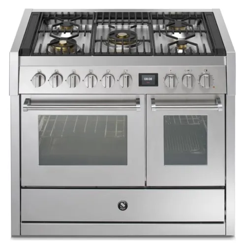 GQ10SF4MSS STEEL Fornuis 100 cm