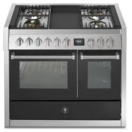 GQ10SF4TAN STEEL Fornuis 100 cm