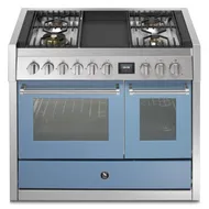 GQ10SF4TCE STEEL Fornuis 100 cm