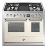 GQ10SF4TNA STEEL Fornuis 100 cm