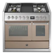 GQ10SF4TSA STEEL Fornuis 100 cm