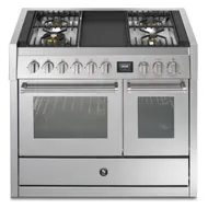 GQ10SF4TSS STEEL Fornuis 100 cm
