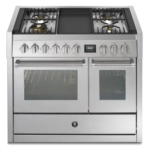 GQ10SF4TSS STEEL Fornuis 100 cm