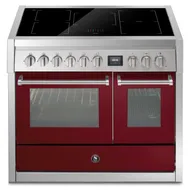 GQ10SF5FIBR STEEL Fornuis 100 cm
