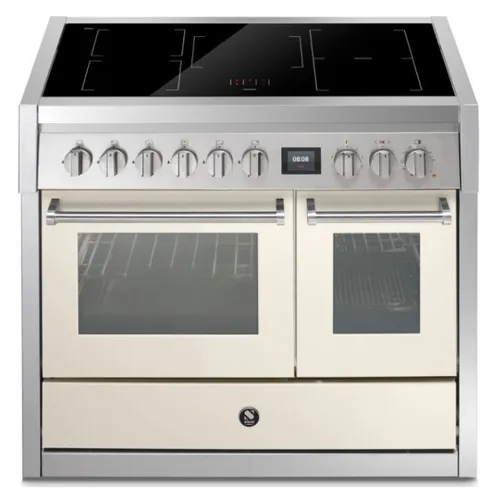 GQ10SF5FINA STEEL Fornuis 100 cm