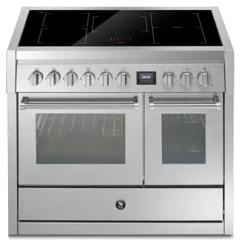 GQ10SF5FISS STEEL Fornuis 100 cm