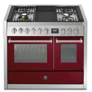 GQ10SF4BBR STEEL Fornuis 100 cm
