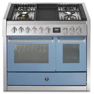 GQ10SF4BCE STEEL Fornuis 100 cm