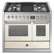 GQ10SF4BNA STEEL Fornuis 100 cm