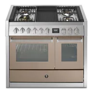 GQ10SF4BSA STEEL Fornuis 100 cm