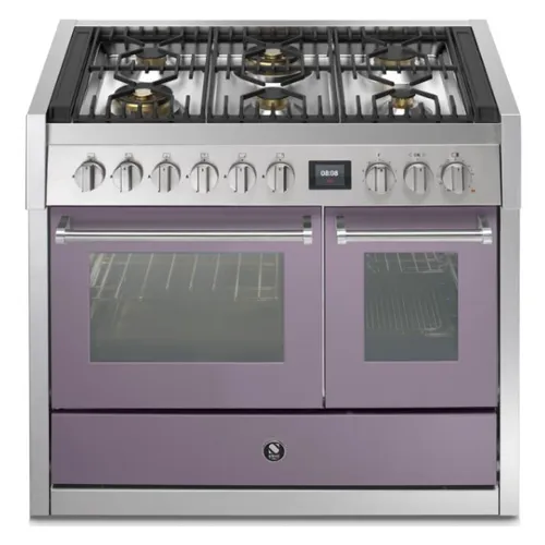 GQ10SF6WAA STEEL Fornuis 100 cm