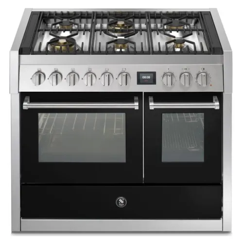 GQ10SF6WBA STEEL Fornuis 100 cm