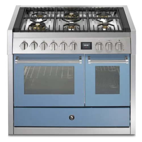 GQ10SF6WCE STEEL Fornuis 100 cm