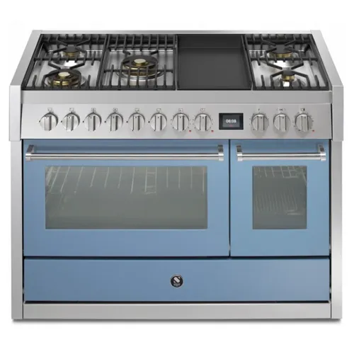 GQ12SF4TMCE STEEL Fornuis 120 cm